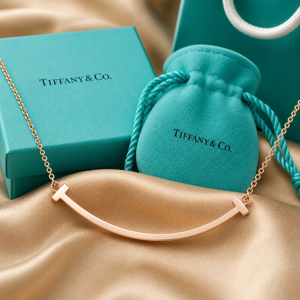 TIFFANY&CO Timeless Necklace Style 3 | New with Box - Picture 3 of 9